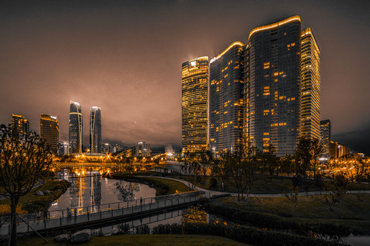 成都夜景