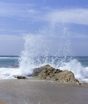 中流击水