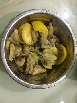 柠檬酸辣凉拌鸡爪