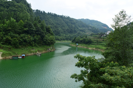 湖北恩施市马鹿河山水景区