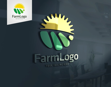 机械化农业logo