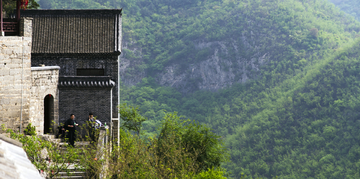 山间古建筑