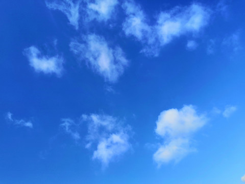 蓝天白云