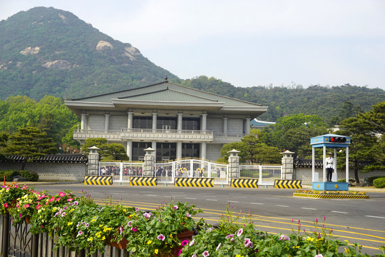 韩国韩国总统官邸青瓦台