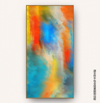 抽象油画