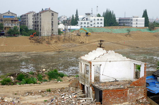 滁州东关护城河改造