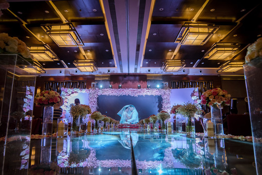 婚礼场景道具