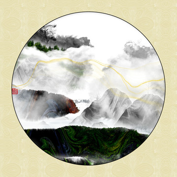 新中式装饰画