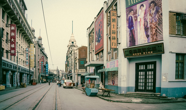 上海民国街景