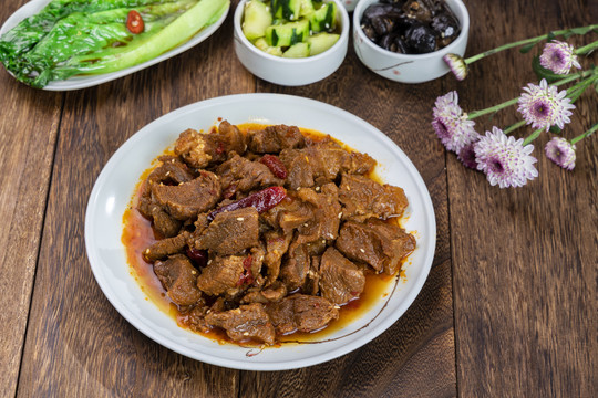 香辣牛肉