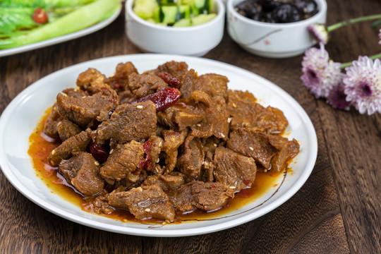 香辣牛肉