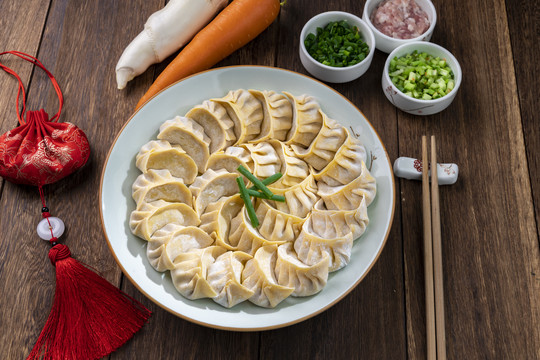 手工水饺