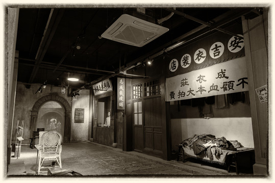 老上海店铺