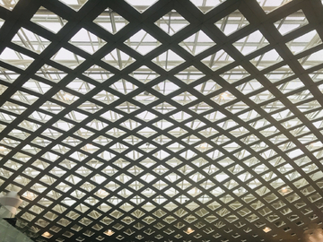 萧山机场顶部结构