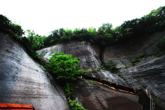 丹霞山栈道