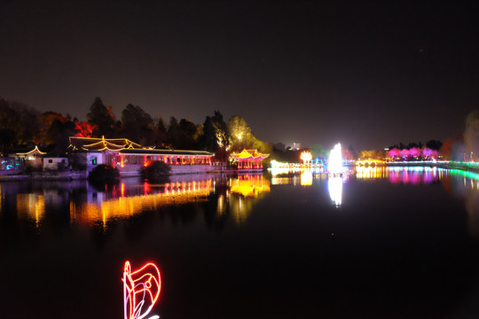 大观公园夜景