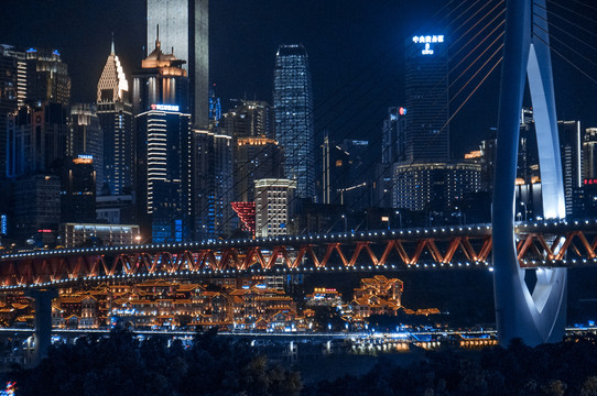 洪崖洞夜景