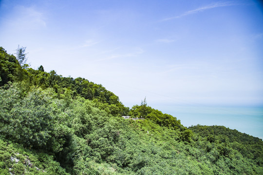 越南灵姑湾海岛风景