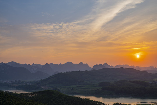 夕阳