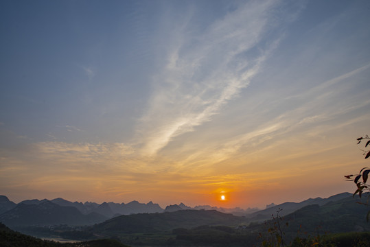 夕阳