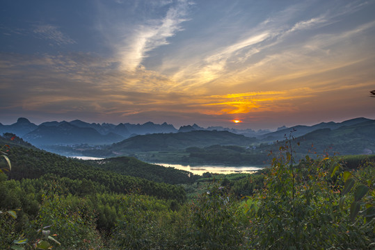 夕阳
