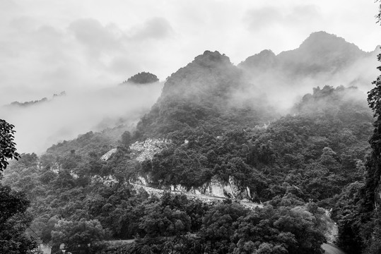 烟墨山水