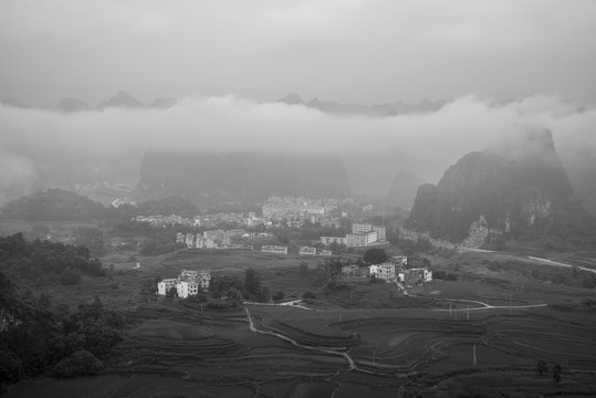 烟墨山水