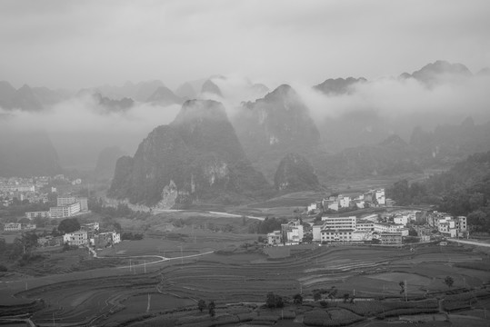 烟墨山水