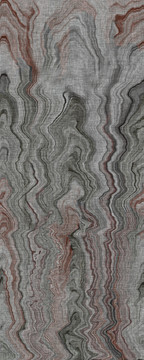 棕灰色现代简约抽象布纹地毯