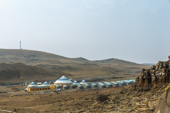 吉穆斯泰景区蒙古包