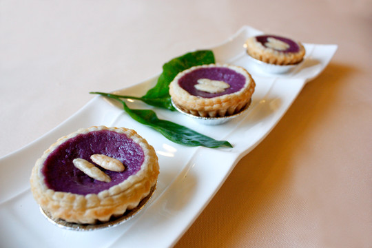 紫薯焗蛋挞