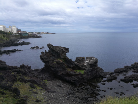 火山岩海岸