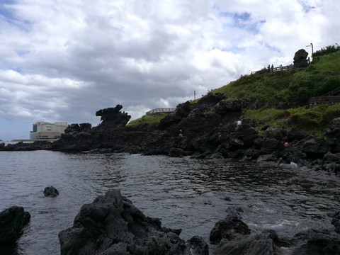 济州岛龙头岩