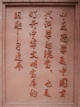 中医题词