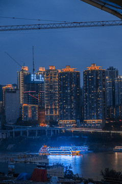 重庆江边夜景