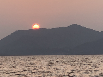 东钱湖日落