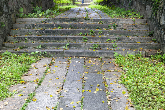 古镇石板路