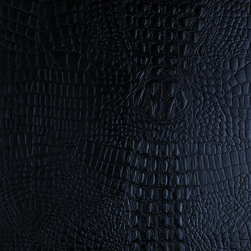 高清黑色鳄鱼皮纹贴图