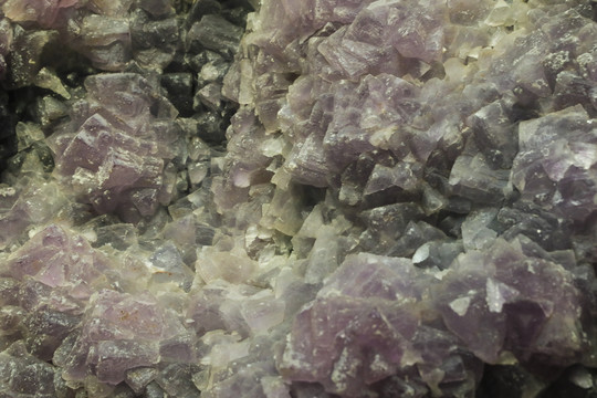 萤石标本紫莹石