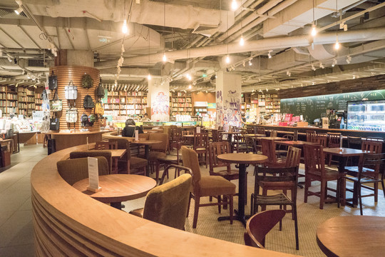 书吧咖啡店