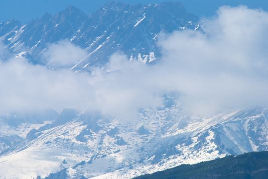 雪山