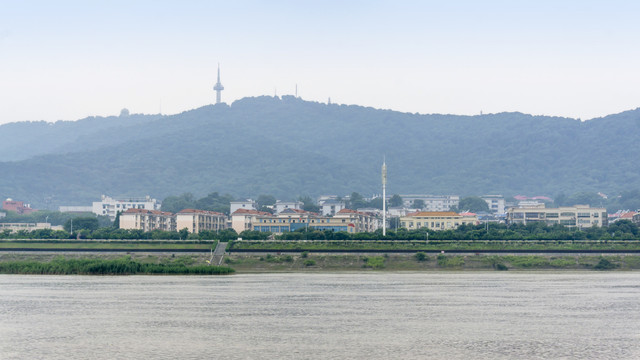 长沙岳麓山远眺