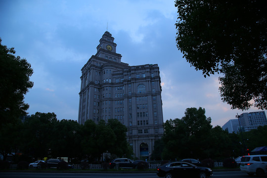 欧式建筑酒店外景