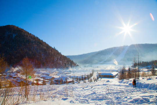 黑龙江省双峰林场雪乡