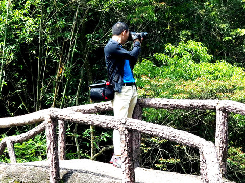 桥上摄影者
