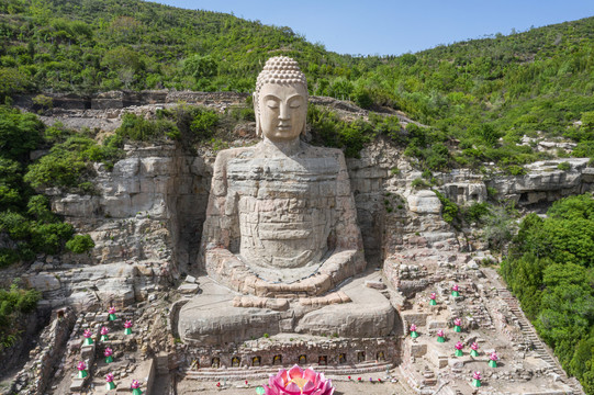 山西太原蒙山大佛