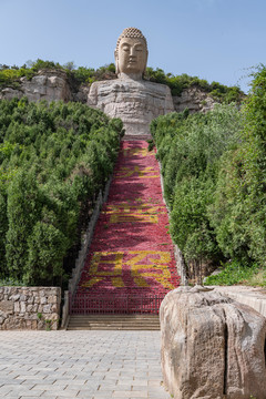 山西太原蒙山大佛