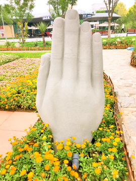 手的雕塑