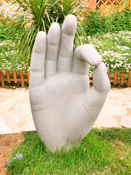 手的雕塑