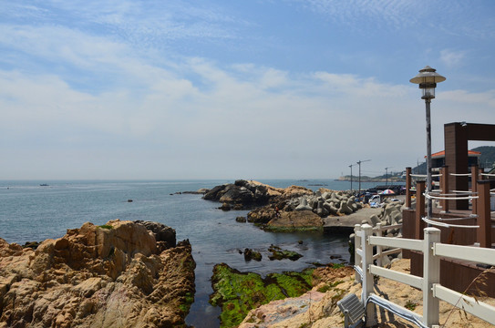 韩国釜山海边机张圣堂